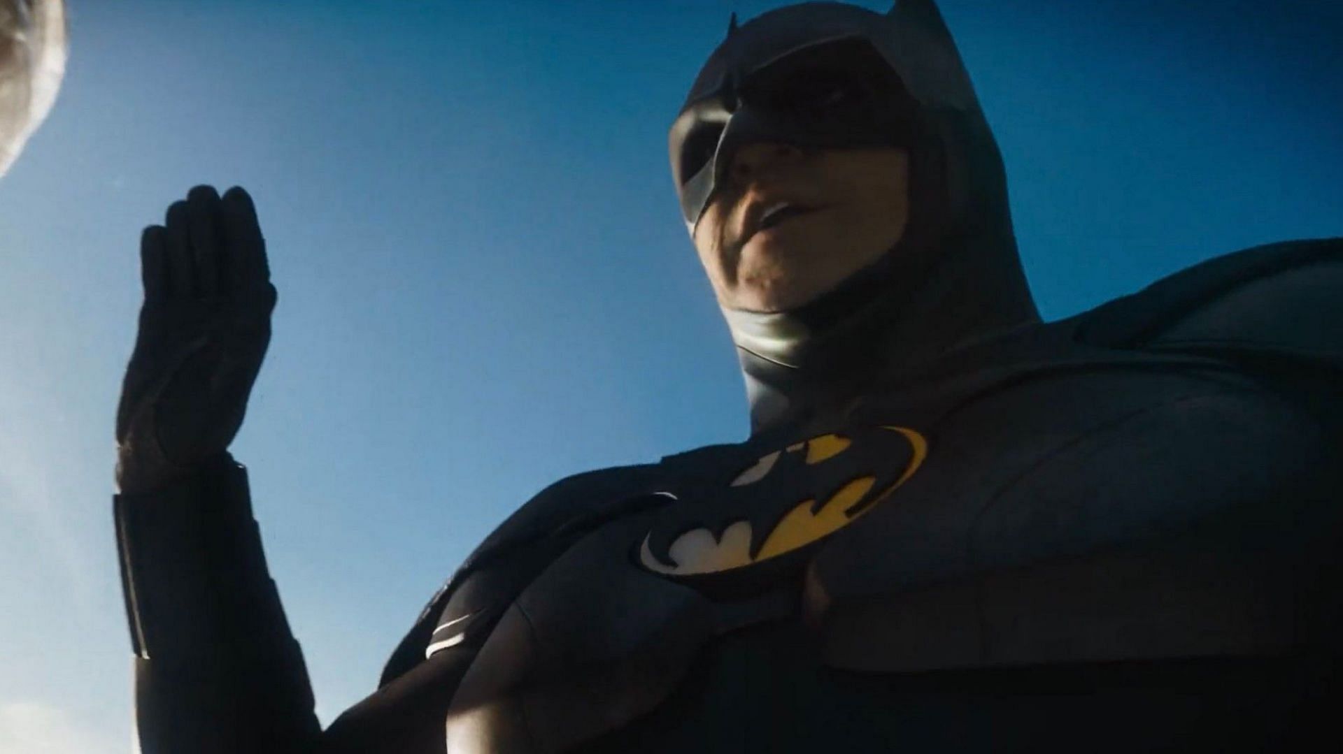 An older Batman in The Flash, offering a new take on the iconic character and exploring a different side of the Dark Knight (Image via DC Studios)